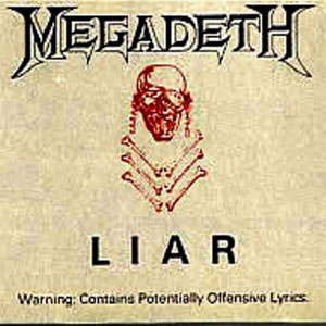 Álbum Liar de Megadeth