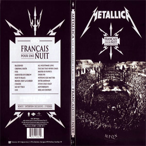 Álbum Francais Pour Une Nuit (Dvd) de Metallica