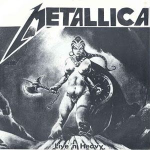 Álbum Live 'N' Heavy de Metallica