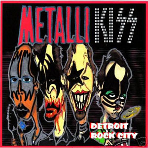 Álbum Metalli Kiss - Detroit Rock City de Metallica