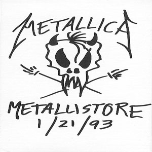Álbum Metallistore 1/21/93 de Metallica