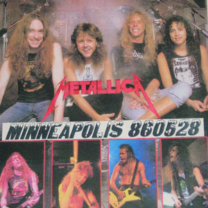 Álbum Minneapolis 860528 de Metallica