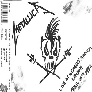 Álbum Nothing Else Matters (Live At Wembley Stadium London April 20th 1992) de Metallica