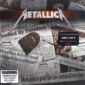 Álbum Six Feet Down Under (Ep Part II)  de Metallica