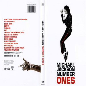 Álbum Number Ones (Dvd) de Michael Jackson