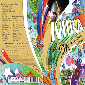 Álbum Live In Cartoon Motion (Dvd) de Mika