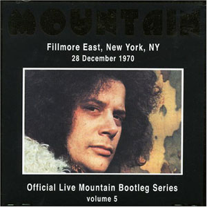 Álbum Fillmore East, New York 28 December 1970 de Mountain