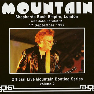 Álbum Shepherds Bush Empire, London 1997 de Mountain