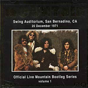 Álbum Swing Auditorium, San Bernardino, CA, 1971 de Mountain