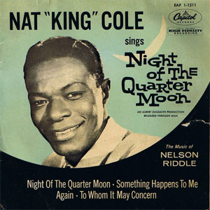 Álbum Night Of The Quarter Moon de Nat King Cole