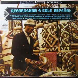 Álbum Recordando A Cole Español de Nat King Cole