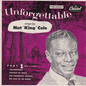 Álbum Unforgettable, Part 1 de Nat King Cole