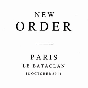 Álbum Paris - Le Bataclan de New Order