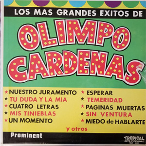 Álbum Los Mas Grandes Exitos De Olimpo Cardenas de Olimpo Cardenas