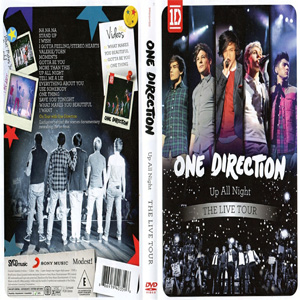 Álbum Up All Night: The Live Tour (Dvd) de One Direction