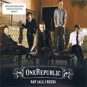 Álbum Say (All I Need) (Cd Single) de OneRepublic