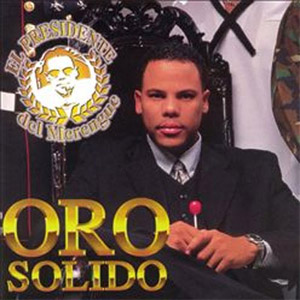 Álbum Presidente del Merengue de Oro Sólido