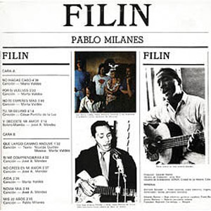 Álbum Filin de Pablo Milanés