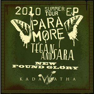 Álbum 2010 Summer Tour (EP) de Paramore