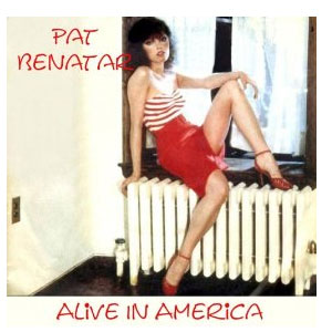 Álbum Alive In America de Pat Benatar