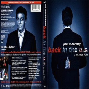 Álbum Back In The Us (Dvd)  de Paul McCartney