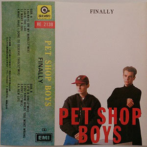 Álbum Finally de Pet Shop Boys