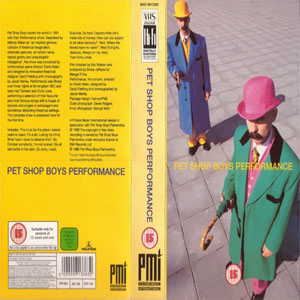 Álbum Performance de Pet Shop Boys