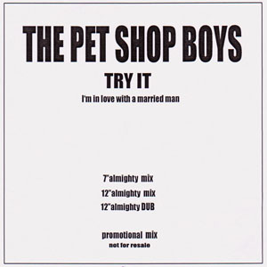 Álbum Try It (I'm In Love With A Married Man) de Pet Shop Boys