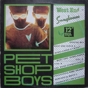 Álbum West End - Sunglasses de Pet Shop Boys