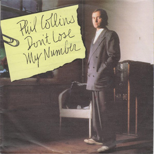 Álbum Don't Lose My Number de Phil Collins