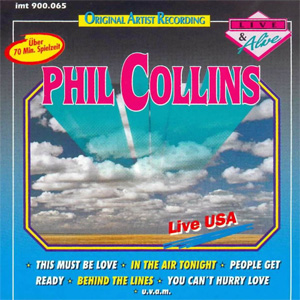 Álbum Live Usa de Phil Collins