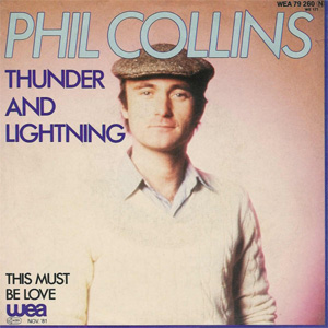 Álbum Thunder And Lightning de Phil Collins