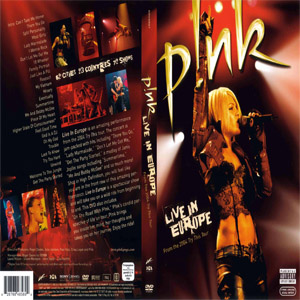 Álbum Live In Europe (Dvd) de Pink