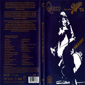Álbum Live At The Rainbow '74 (Dvd) de Queen