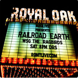 Álbum 3/5/2011 Royal Oak, MI de Railroad Earth