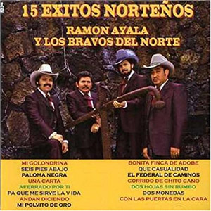 Álbum 15 Éxitos Norteños de Ramón Ayala