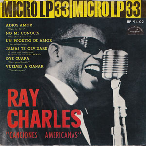 Álbum Canciones Americanas de Ray Charles