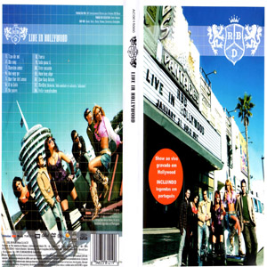 Álbum Live In Hollywood (Dvd) de RBD - Rebelde