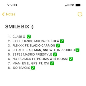 Álbum 100 Tracks de Rels B