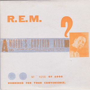 Álbum Where's Captain Kirk? de R.E.M.