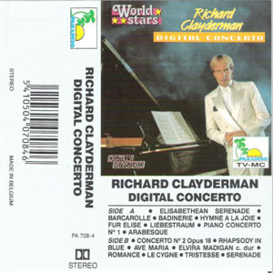Álbum Digital Concerto de Richard Clayderman