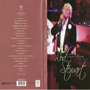 Álbum A Night To Remember (DVD) de Rod Stewart