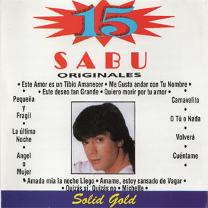 Álbum 15 Originales de Sabú