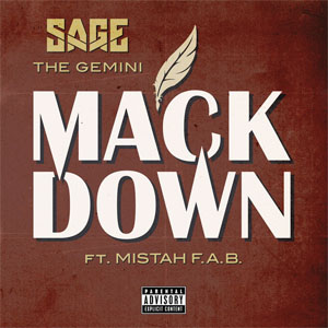 Álbum Mack Down de Sage The Gemini