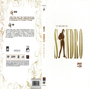 Álbum Lo Mejor De Sandro (Dvd)  de Sandro