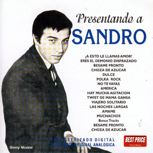 Álbum Presentando A Sandro de Sandro