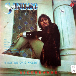 Álbum Recordando, 18 Éxitos Originales de Sandro