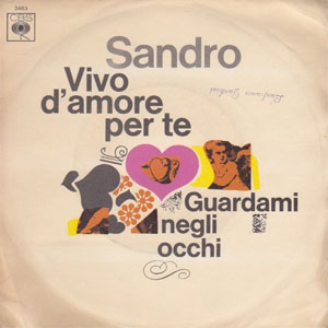 Álbum Vivo D'Amore Per Te / Guardami Negli Occhi de Sandro