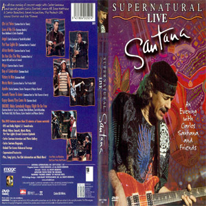 Álbum Supernatural Live (Dvd) de Santana