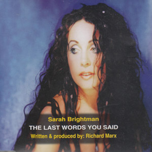 Álbum The Last Words You Said de Sarah Brightman